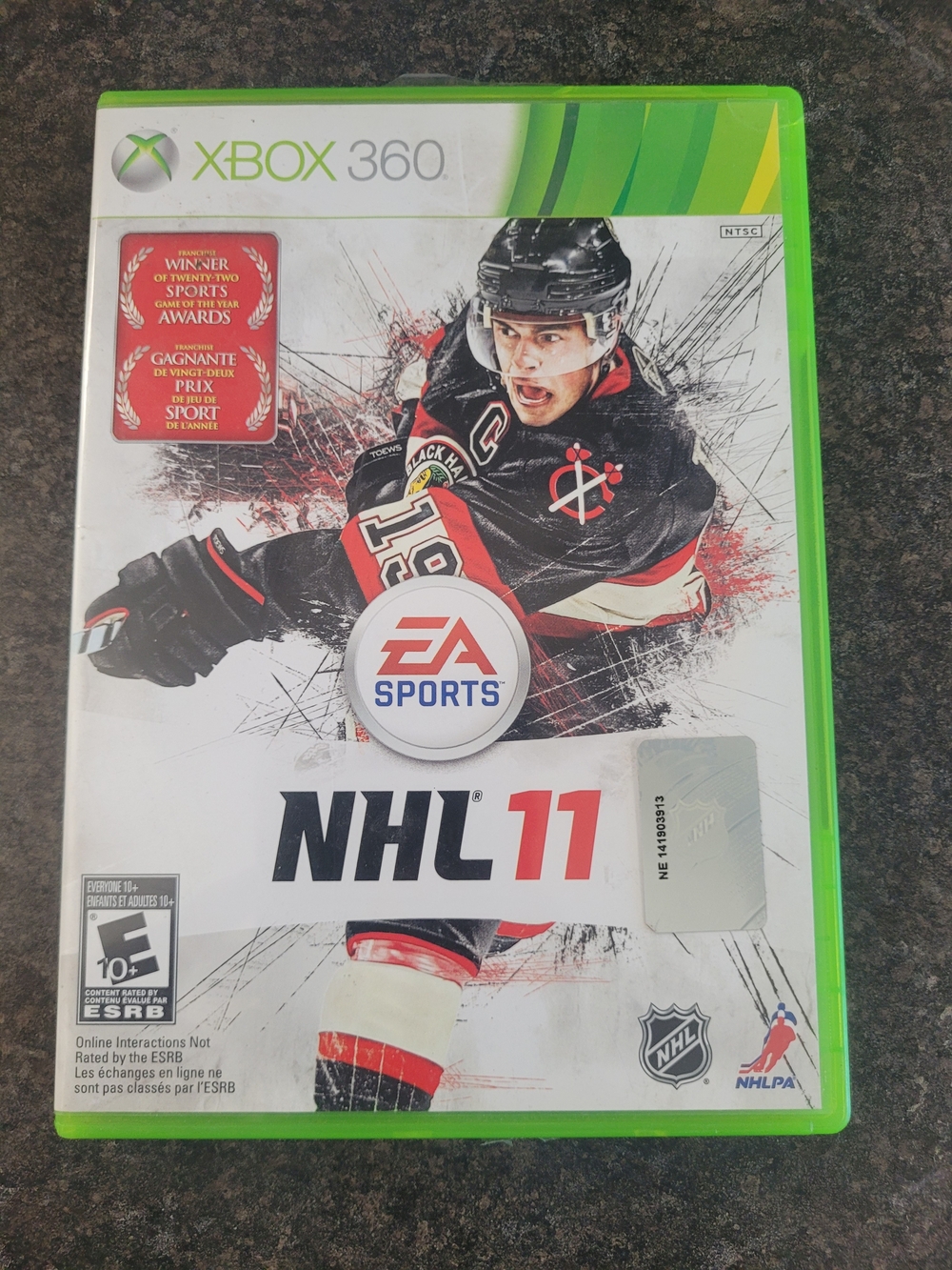 NHL 11 Xbox 360 Video Game - CIB